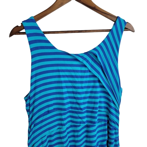 Soft Surroundings layered striped dress size M - Picture 7 of 12